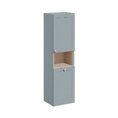 Vitra Root Classic 68527 Boy Dolabı, 40 Cm, Kısa, Çamaşır Sepetli, Mat Fiyord Yeşili, Sağ